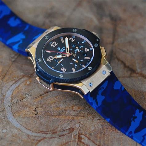 hublot blue screws|Hublot 44mm strap.